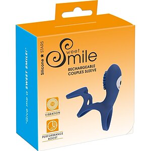 Sweet Smile Rechargeable Couple Albastru Thumb 7