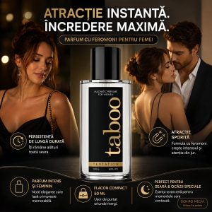 Taboo Esență Tentantă Cu Feromoni De Atracție Feminini 50ml Thumb 1