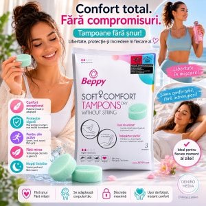 Tampoane Beppy Soft And Confort Dry 30 Bucăți Thumb 3