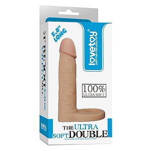 Strap-On The Ultra Soft Double 15cm Thumb 3
