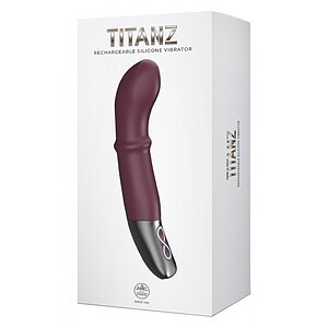 Titanz NMC Vișiniu – Vibrator punct G 30 Funcții, Reîncărcabil Thumb 7