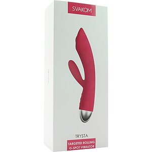 Vibrator Rabbit Svakom Trysta Roșu Thumb 3