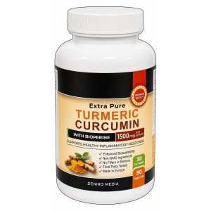 Turmeric Curcumin Cu Bioperină 1500mg