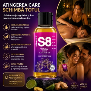 Ulei de Masaj S8 Ghimbir And Lime 125ml Thumb 1