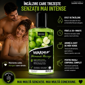 Ulei Masaj WarmUP Green Apple 150ml Thumb 2