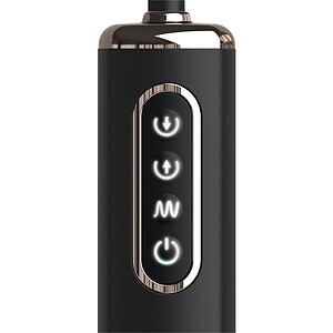 Vibrator Anal Throb Inflatable Negru Thumb 5