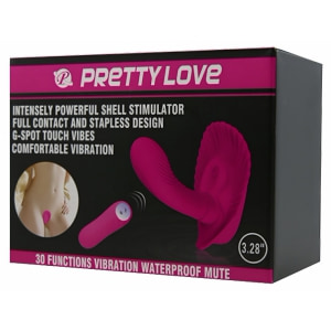 Vibrator Cochilia Dragostei Cu Telecomandă Roz Thumb 10