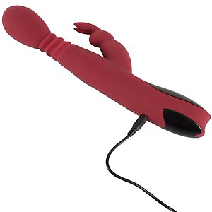 Vibrator Cu încălzire You2Toys Rabbit Roșu Thumb 4
