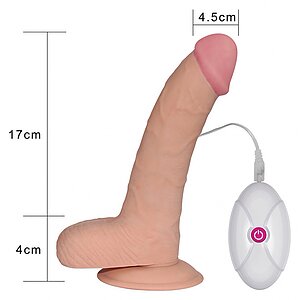 Vibrator Cu Ventuză The Ultra Soft Dude Thumb 4