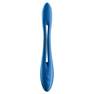 Vibrator Cuplu Elastic Game Albastru Thumb 2