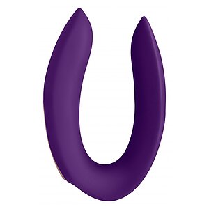 Vibrator Cuplu Partner Plus Cu Telecomandă Mov Thumb 1