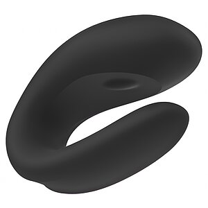 Vibrator Cuplu Satisfyer DoubleJoy Negru Thumb 5