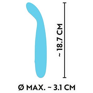 Vibrator Cuties 2.0 Mini Albastru Thumb 7