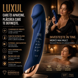Vibrator Goddess Collection Boreas Albastru Thumb 5