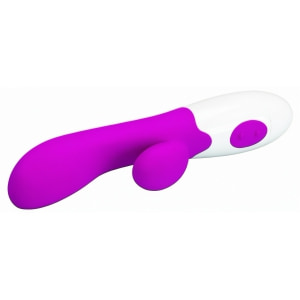 Vibrator Iepuraș 30 Funcții 21.5cm Mov Thumb 2