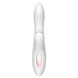 Vibrator Iepuraș Satisfyer Profesional Punctul G Alb Thumb 1