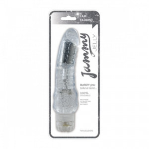 Vibrator Jammy Jelly Bursty Glitter Transparent Thumb 1
