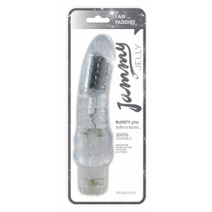 Vibrator Jammy Jelly Bursty Glitter Transparent Thumb 1