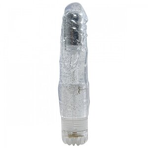 Vibrator Jelly Crushy Glitter Transparent