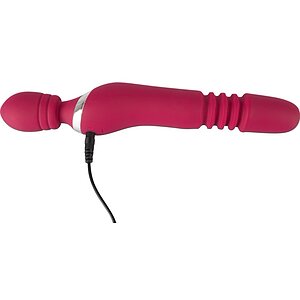 Vibrator Javida Warming And Thrusting Roșu Thumb 4