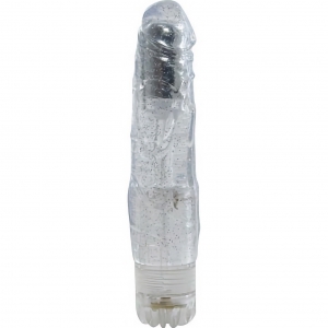 Vibrator Jelly Crushy Glitter Transparent