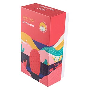 Vibrator Magic Motion Fugu Roșu Thumb 3