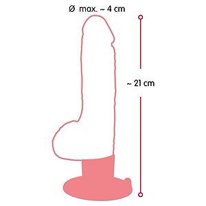 Vibrator Nature Skin Realistic Vibe M Thumb 6