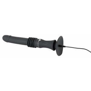 Vibrator Portabil Sex Machine Negru Thumb 10