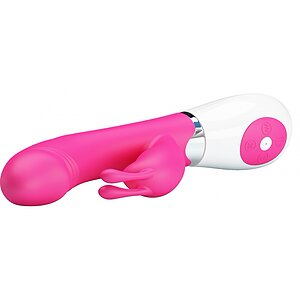 Vibrator Rabbit cu Voce Pretty Love Gene Roz Thumb 5