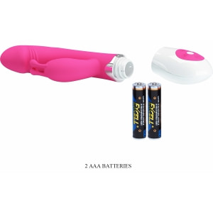 Vibrator Rabbit cu Voce Pretty Love Gene Roz Thumb 4