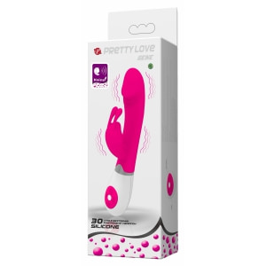 Vibrator Rabbit cu Voce Pretty Love Gene Roz Thumb 7