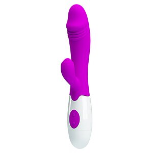 Vibrator Iepuraș Frumos Acțiune Rapidă Mov