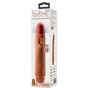 Vibrator Realist Ergonomic Pentru Cuplu 24cm Multi‑viteze Maro Thumb 8