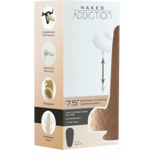 Vibrator Realistic Thrusting Rotating Thumb 6
