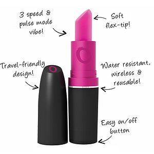 Vibrator Ruj The Screaming O Negru Thumb 3