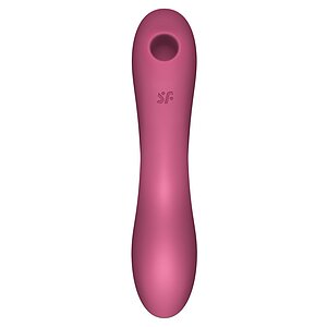 Vibrator Satisfyer Curvy Trinity 3 Roșu Thumb 6