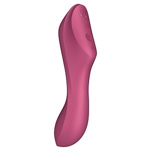 Vibrator Satisfyer Curvy Trinity 3 Roșu Thumb 2