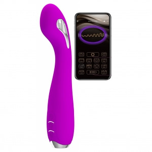 Vibrator Hector Pentru Punctul G, Electroșoc, Reîncărcabil Mov