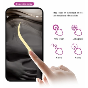 Vibrator Hector Pentru Punctul G, Electroșoc, Reîncărcabil Mov Thumb 1