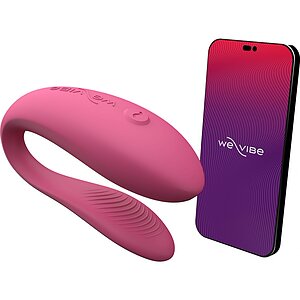 WeVibe Sync Lite Roz, 10 Moduri, Reîncărcabil Discret