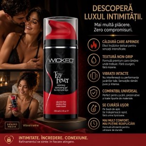 Wicked Sensual Care Fever Lubrifiant încălzitor 100 ml Thumb 1