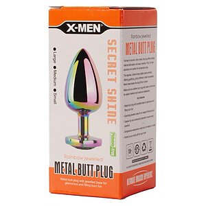 Anal Plug X-Men Secret Shine L Multicolor Thumb 3