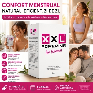XXL Powering 8 capsule Reducerea Durerilor Menstruale Thumb 4