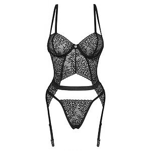 Corset Obsessive Yaskana Negru XS-S Thumb 2