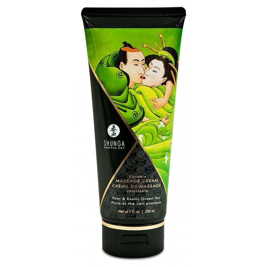 Cremă Masaj Shunga Pear And Green Tea 200 ml