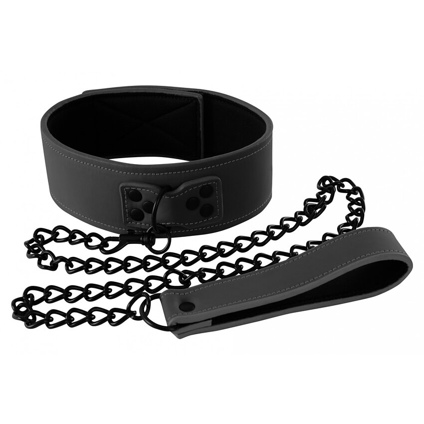 Zgardă Cu Lesă Renegade Negru