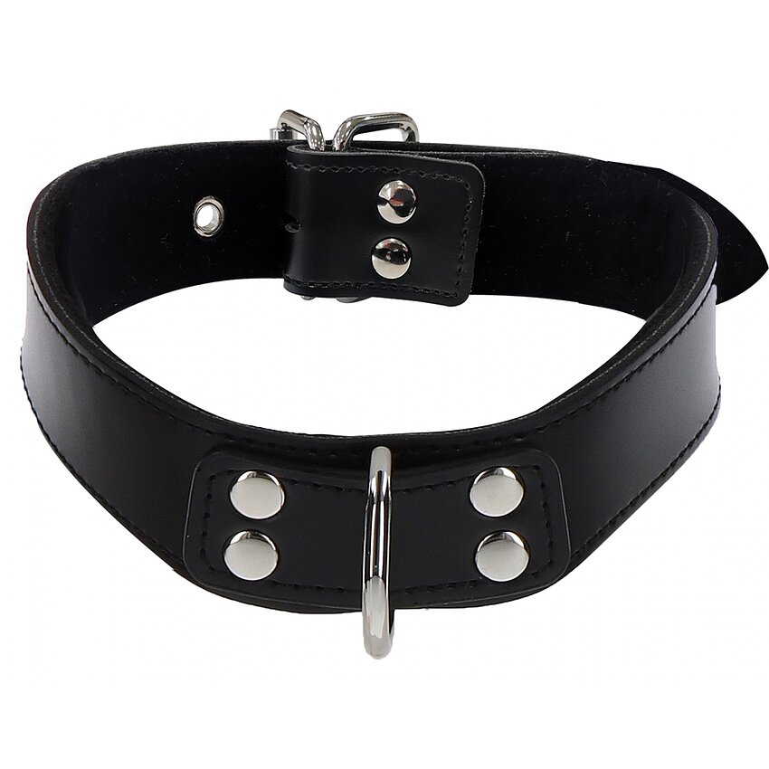 Guler Elegant Cu Inel În D Negru