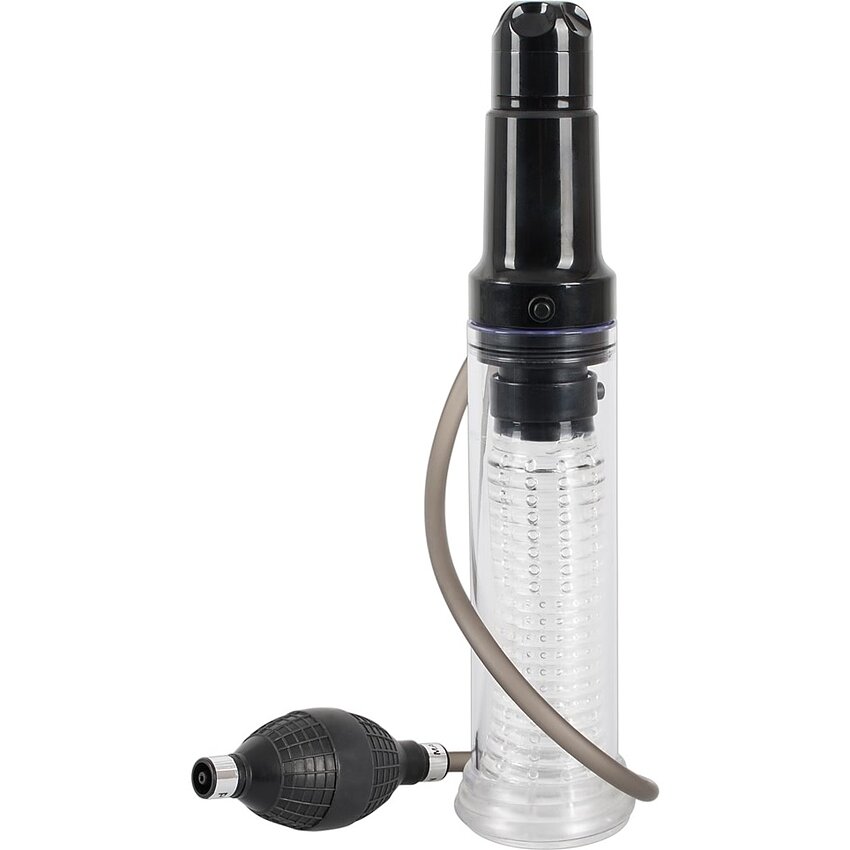 Pompă Vibrating Multi Pump Și Masturbator Transparent