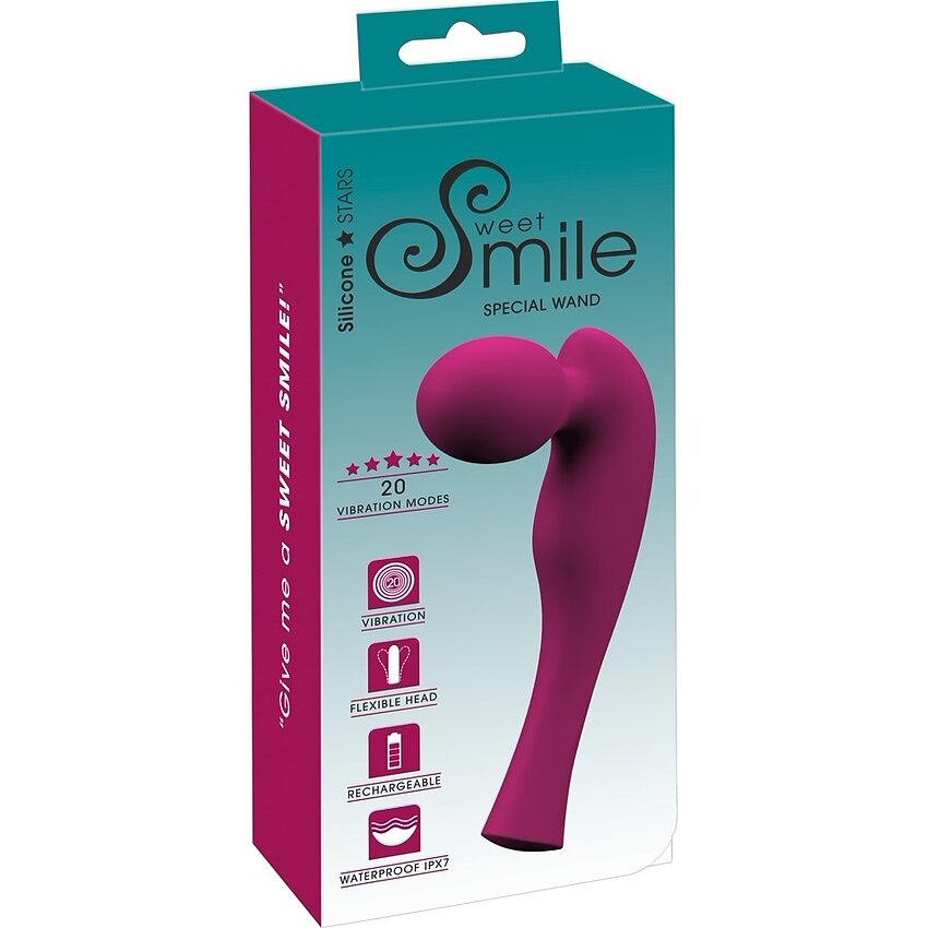 Sweet Smile Special Wand — 20 Moduri, Reîncărcabil