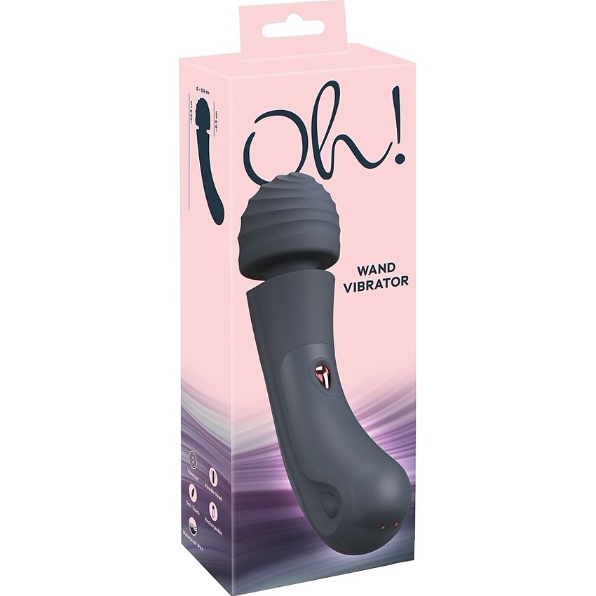 Oh! Wand – Baghetă De Masaj 10 Moduri, Reîncărcabilă